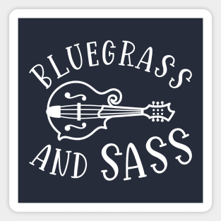 Bluegrass and Sass Mandolin Funny Magnet